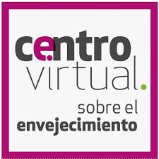 Logo centro virtual sobre envejecimiento
